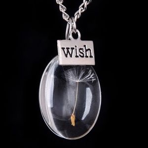 🆕 Make a wish with charm-dandelion seed necklace